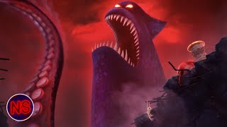 The Kraken Attacks  Hotel Transylvania 3 [upl. by Collier627]