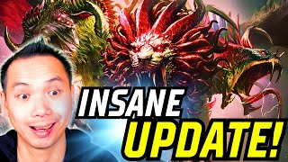 MY REACTION AND FULL BREAKDOWN ON MOST INSANE RAID UPDATE EVER  RAID SHADOW LEGENDS [upl. by Neesay]