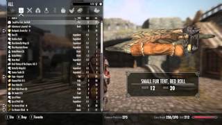 Skyrim  SkyUi Inventory Sorting [upl. by Alamaj318]