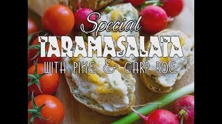 Taramasalata recipe with pike and carp roe a special Romanian recipe  Gustomondo [upl. by Ennovyahs]