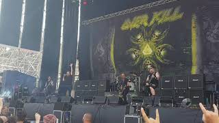 Overkill  Bastard Nation  Live  Rock The Castle 2019  Verona  Italy  07072019 [upl. by Aisinut]