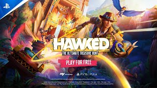 Hawked  Launch Trailer  PS5 amp PS4 Games [upl. by Amalberga]