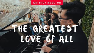 THE GREATEST LOVE OF ALL  WHITNEY HOUSTON Live Cover  Fay Kusuma KeyCam [upl. by Josephine]