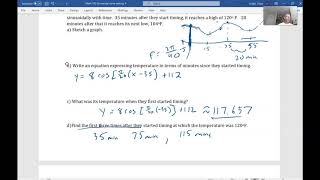 Sinusoidal curve fitting examples [upl. by Enoed]