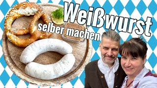 Weißwurst selber machen  Bayerischer Klassiker [upl. by Sibley]