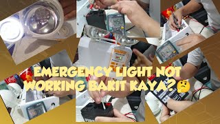 How To Repair Firefly Rechargeable Twinhead Emergency Light  Not Turn On And Charging [upl. by Beasley]