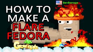 🔥 Making a Flare Fedora Recipe Revealed  Growtopia [upl. by Lundberg]