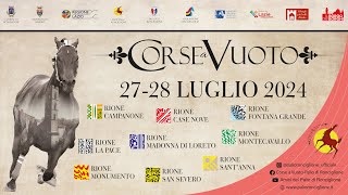 Diretta delle Corse a Vuoto  Palio Città di Ronciglione 2024 [upl. by Nallac421]