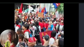 MARCOS LOYALIST SUMUGOD SA MENDIOLA DI KINAYA NG MGA KAPULISAN [upl. by Fidele]