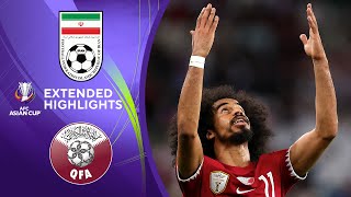 Iran vs Qatar Extended Highlights  AFC Asian Cup  CBS Sports Golazo [upl. by Reiner990]