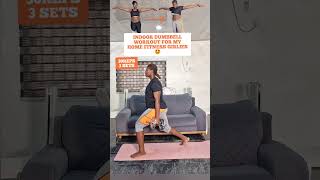 SWEAT amp SCULPT Indoor Dumbbell Workout for Fit Girlsachieve speedy fitness [upl. by Sairahcaz]