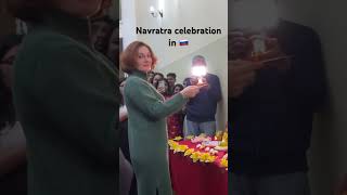 Small glance of aarti done in tver ❤️tverstatemedicaluniversity russiambbs shorts navratri [upl. by Warila]