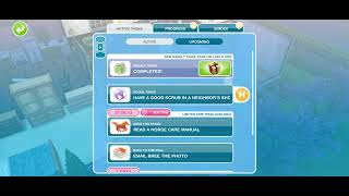 How to start a Simchase Challenge  Sims Freeplay [upl. by Inaliel46]