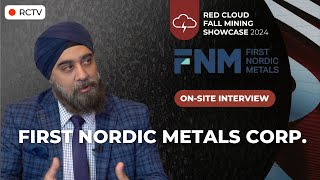 FIRST NORDIC METALS  RCTV Interview at Fall Mining Showcase 2024 [upl. by Airotcivairam]