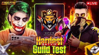 EVARONY IS LIVE👻GARENA FREE FIRE💀GUILD TEST LIVE playgalaxy [upl. by Mozes]