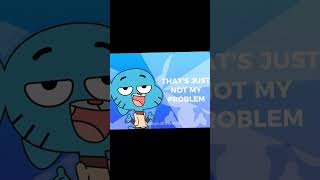 Gumball Anime VS Original Not My Problem Edit edit gumball trending tawog cartoonnetwork [upl. by Ytram]