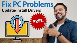 Download and Update Drivers Free and Fix PC Problems Fast [upl. by Hailat]