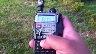 How to Work Amateur Ham Radio Satellite w Baofeng UV5R MFJ on Saudisat SO50 [upl. by Einnus906]