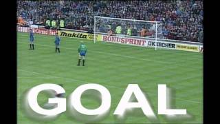 VILLA Goals Dalian Atkinson Part 1 [upl. by Ahcatan137]