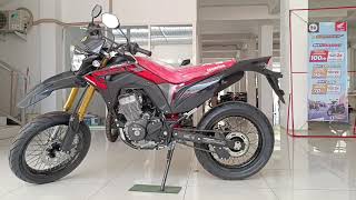 CRF150L Baru Lahir Langsung Jadi Supermoto Modifikasi Simpel dan Minimalis [upl. by Selyn]