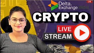 CRYPTO LIVE TRADING  15 NOV  thetradingfemme crypto deltacryptolive livetrading [upl. by Llehsyar]