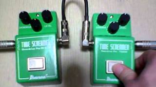 Analogman TS808 True Vintage Mod amp Ibanez TS808 Malaysia 4558P [upl. by Eanahs190]