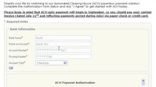 ACH Payment Authorization [upl. by Ttocserp889]