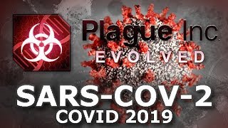 Plague Inc Custom Scenarios  SARSCOV2 Covid19 [upl. by Pik259]