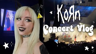 KORN mini concert vlog 🎸 [upl. by Bolton732]