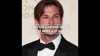 Lacteur Gaspard Ulliel est mort à 37 ans [upl. by Vanni]