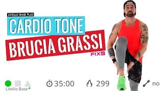 Esercizi Per Dimagrire Allenamento Completo A Casa Per Bruciare Calorie Senza Salti [upl. by Linda]