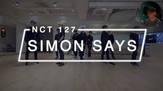 DANCE CHOREOGRAPHER REACTS  NCT 127 엔시티 127 Simon Says Dance Practice [upl. by Nysilla]