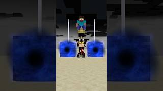 Pullingdown a Bigger and Bigger Bedrock Challenge minecraft shorts herobrine [upl. by Addison793]