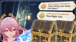 Step Right Up and What Difference Does This Make Secret Achievement Genshin Impact Enkanomiya Guide [upl. by Camella39]