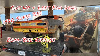 Saved From Destruction Dodge 1970 Super Bee Rescued justdriveit moparornocar [upl. by Radman]