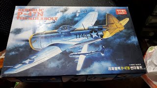 148 Scale US P47N Thunderbolt Fighter Bomber Aircraft Build Video [upl. by Chessy]