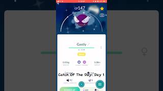 Catch of the day Day 1 shorts pokemon [upl. by Anuahsat497]