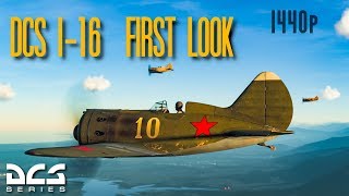 DCS Polikarpov I16  First Look [upl. by Nirek]