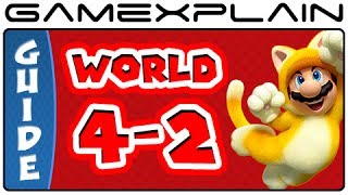 Super Mario 3D World  World 42 Green Stars amp Stamp Locations Guide amp Walkthrough [upl. by Sydelle]