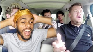 ONE DIRECTION CARPOOL KARAOKE REACTION [upl. by Jaymie564]