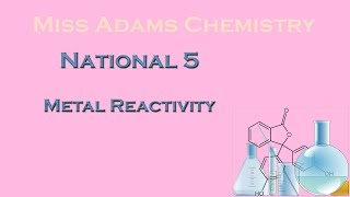 GCSE Chemistry  Reactivity Series of Metals amp Displacement Reactions 37 [upl. by Avehstab]