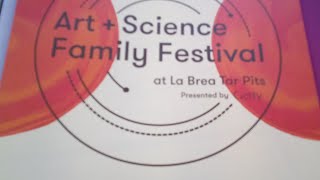 la Brea tar pits art and science festival 110924 [upl. by Aynatan]