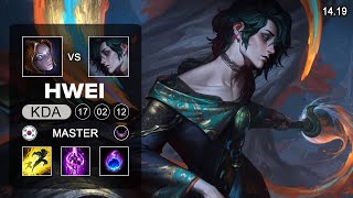 Hwei vs Orianna Mid  KR Master  Patch 1419 Season 14 [upl. by Erving]