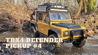 TRX4 DEFENDER PICKUP 4 [upl. by Nylatsyrc]