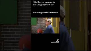 Playing dodge ball shorts funny dodgeball meme dadmode viral [upl. by Noitna18]