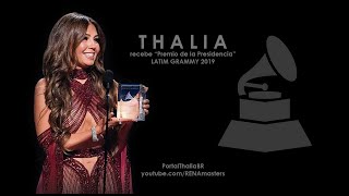 THALIA recebe Grammy Latino  2019 by renaron [upl. by Clintock]