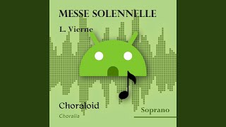 Messe solennelle Kyrie Emphasised voice and other voices [upl. by Napra]