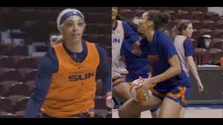 Connecticut Suns working hard during training camp [upl. by Ayor]