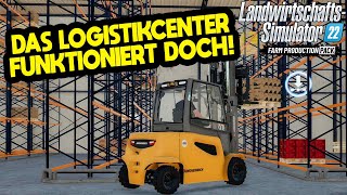 Das Logistikcenter funktioniert doch  LS22 Farm Production Pack [upl. by Asset434]