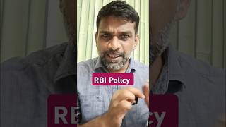 RBI Policy Announcement rbipolicy rbinews reporate ytshortsindia sharemarketeducation [upl. by Letrice58]